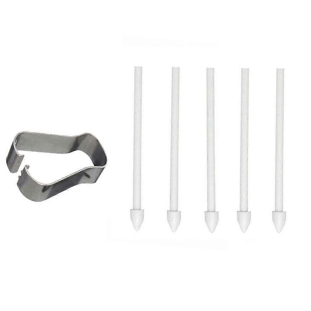 For Samsung S Pen Tips 5-Pack High Sensitivity Replacement Nibs for Galaxy Tab S6 S7 S7+ Note10 Note20 No Scratch Drawing Stylus