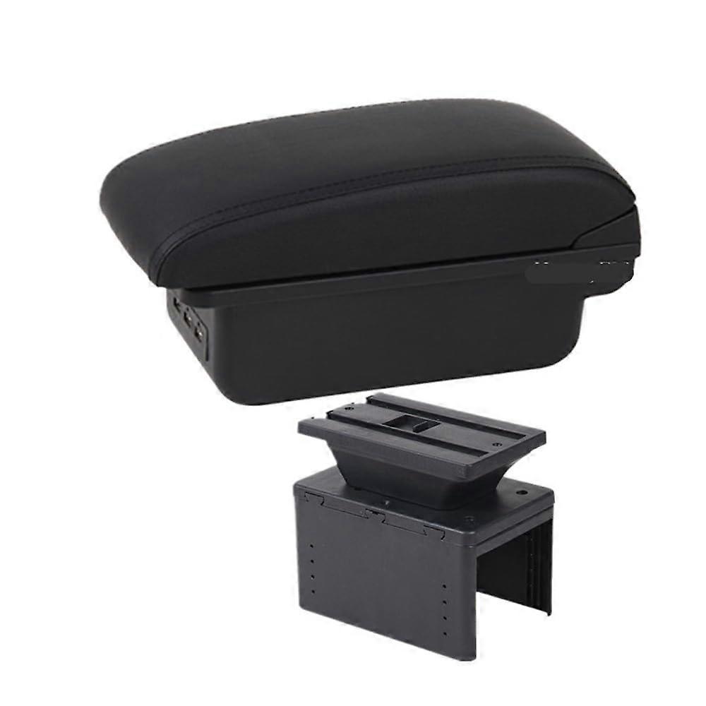Auto Armlehne For Hyundai I20 Center Console Armrest Storage Box Black 2021-2024 B2 Black Line 3 Interface