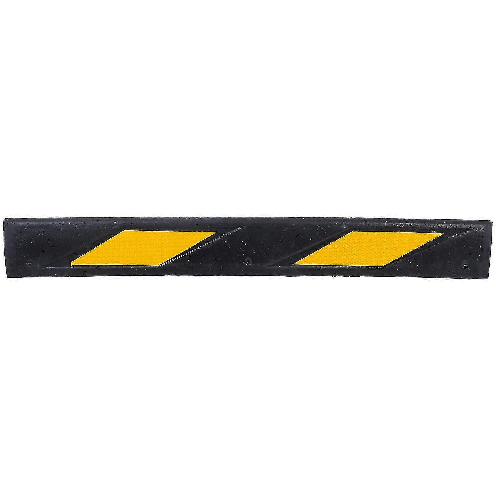 Rubber Corner Guards Reflective Parking Columns Edge Garage Walls Round Edge Rubber Wall Corner Guard For Home Garages Parking Lots Commercial Spaces