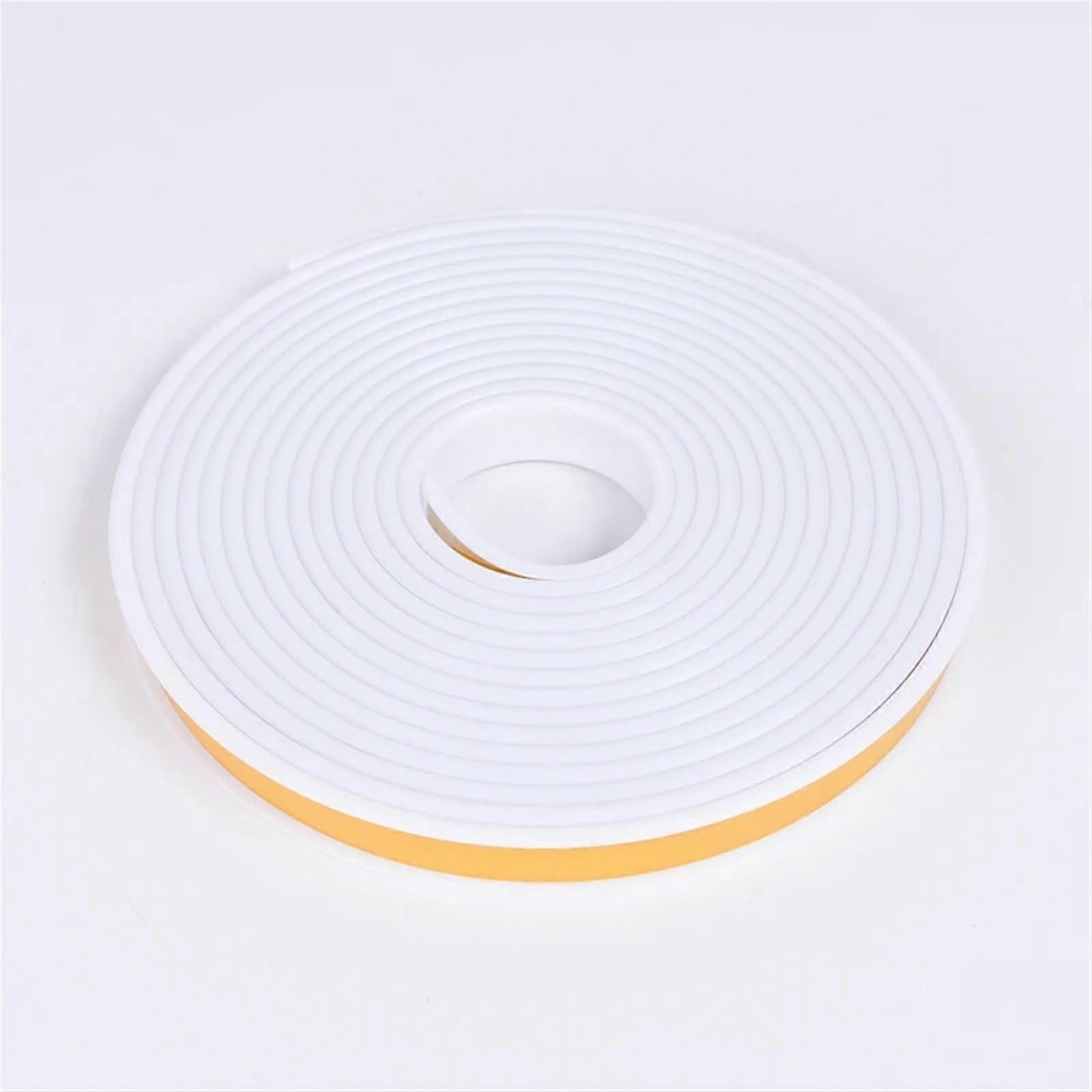 Furniture Edge Tape Self-Adhesive White Edge Protection Strips for Desks, Wardrobes, and Wine Cabinets, 16mm Size