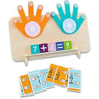 Kids Montessori Toys Wooden Finger Numbers Math Toy Kids Counting Early Learning Educational Toy