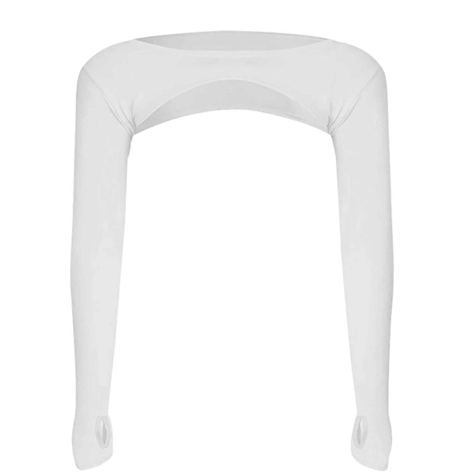 Multi Functional Scarf UPF50+ Mesh Ventilation Design Shoulder Shawl for Running Climbing Camping Daily Wear  White