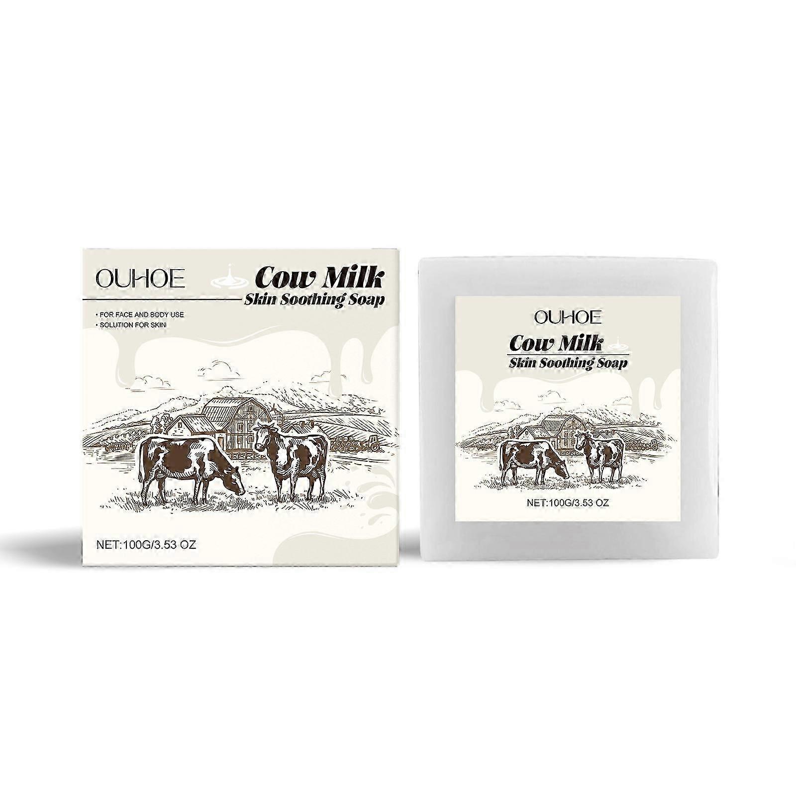 OUHOE shower soap for facial body cleansing, moisturizing, and nourishing the skin, resulting in a clean and smooth body soap