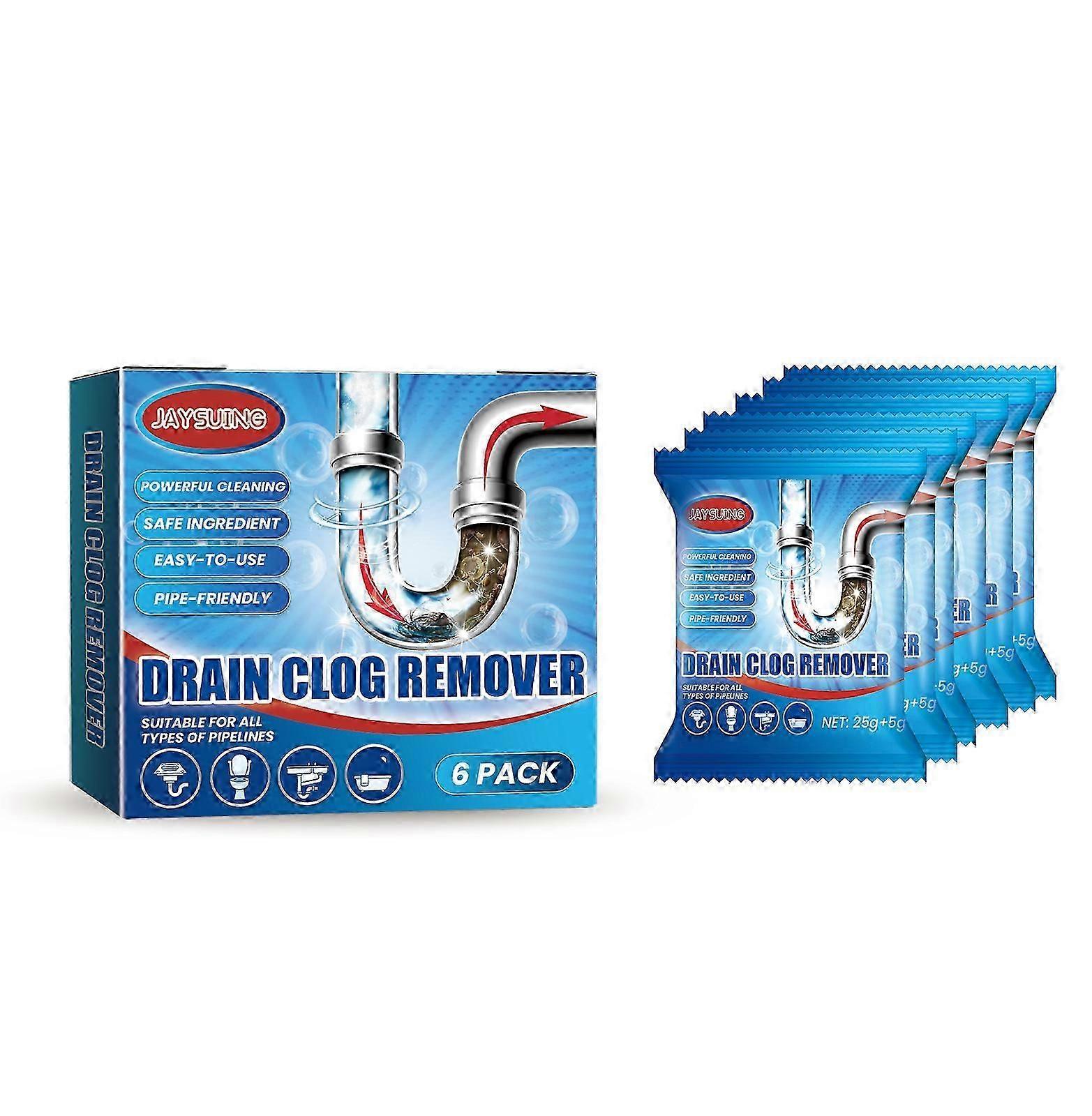 Jaysuing drainage pipe blockage removal powder toilet kitchen sewer anti blockage dredging cleaning deodorizing powder