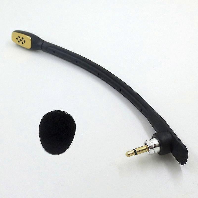White/Black Replacement Microphone for Gaming Headset, Compatible with A40TR Model