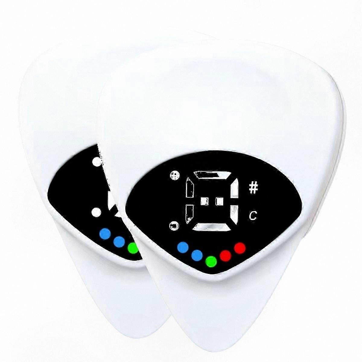 LED Display Guitar Tuner with Pick Set for Accurate Tuning and Easy Use