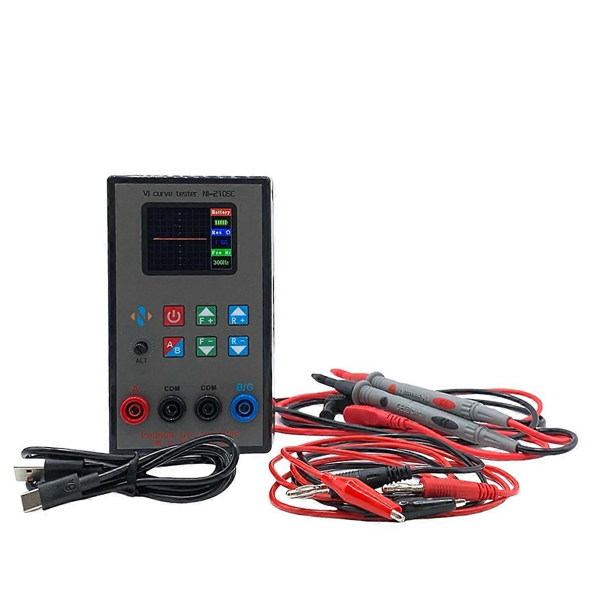 3000mAh Handheld Dual-Channel VI Curve Tester with 2.0inch Screen VI Curve Tester Circuit Board Onl