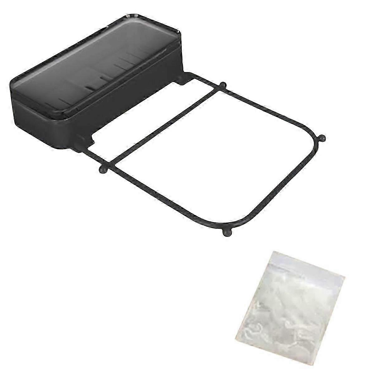 Foldable Sink Strainer with Mesh Bag and Suction Cup