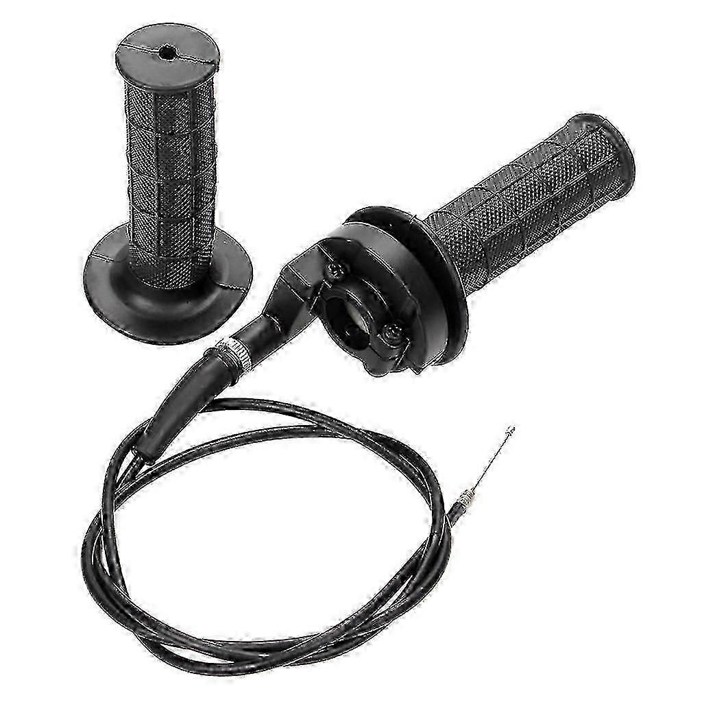 Throttle Cable & Throttle Handle Bar For 50cc 110cc 125cc 150cc 250cc Dirt Bike - POP