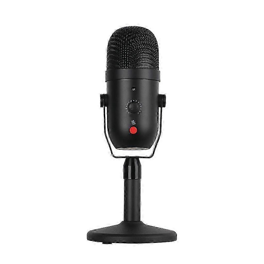 2025 Heart-Shaped Voice Picking Up Micrphone with One Click Mute & Volumn Control