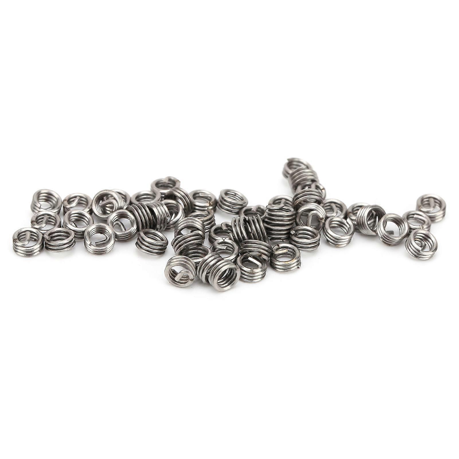 50Pcs Stainless Steel Wire Thread Insert Kit 5-40 US Units