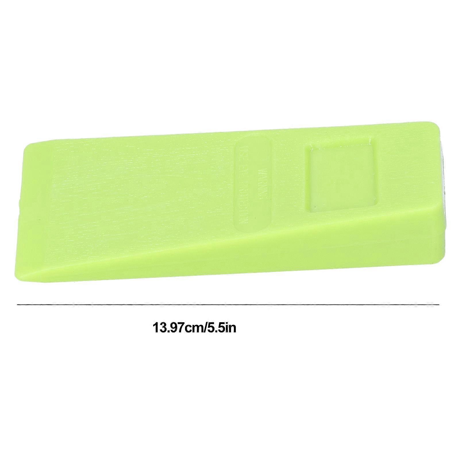 5.5in Green Plastic Felling Wedges for Tree Cutting Logging