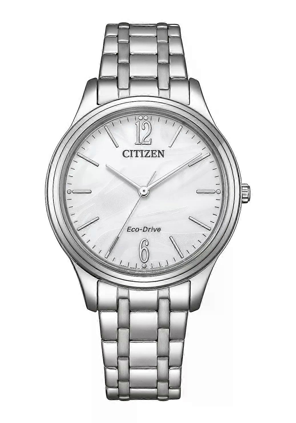 Citizen Eco Drive Elegance Damenuhr Perlmutt (EM0411-71A)