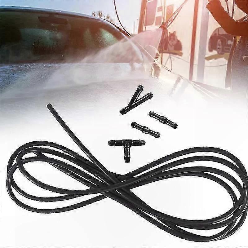 Universal 2M Car Hose Kit for Windshield Washer and Wiper Water System Replacement