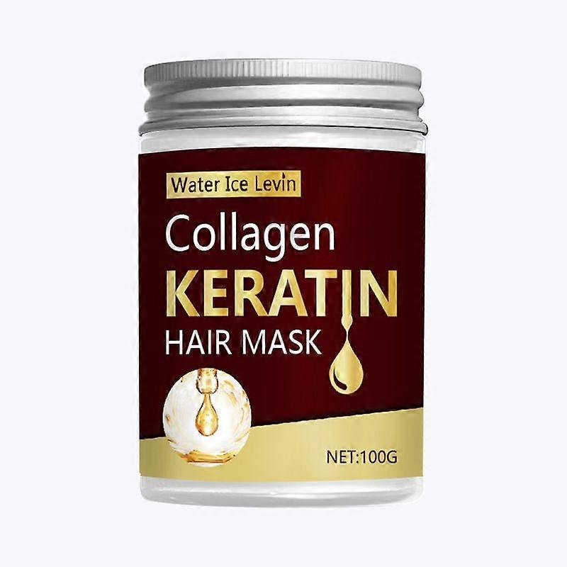 unbrand Masque capillaire à la kératine Masque capillaire au collagène avec kératine pour une répara