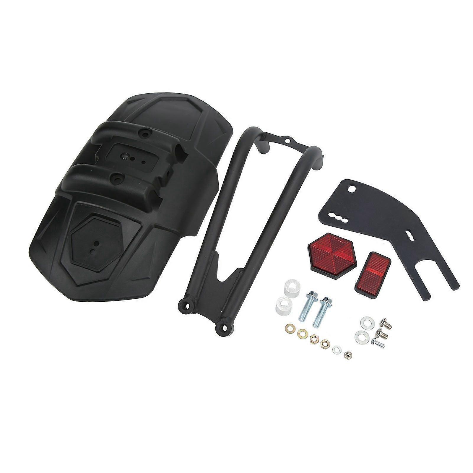 Motorcycle Rear Mudguard with Reflector High Strength Tire Splash Guard Replacement for Ninjia 250 300 400