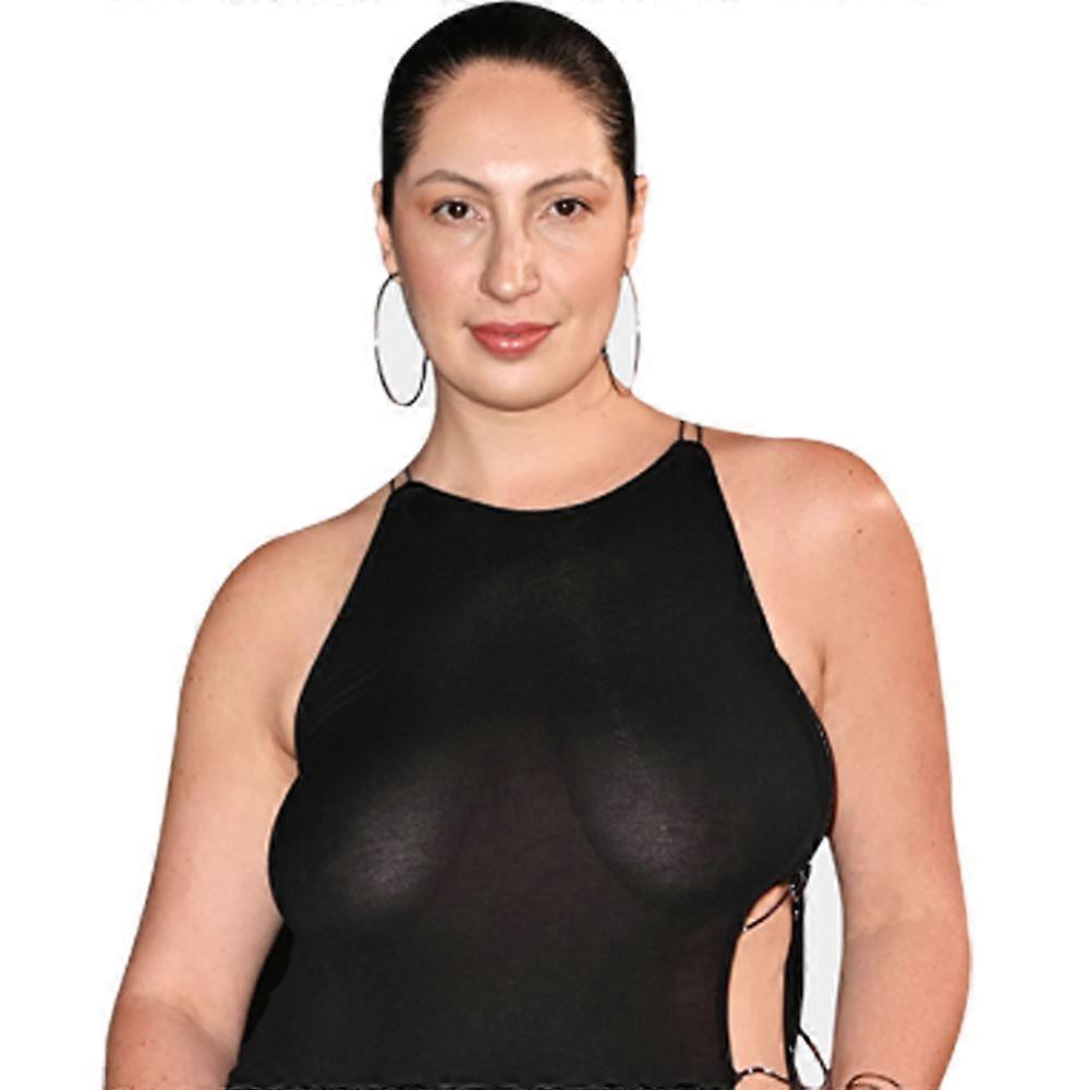 Karoline Vitto (Black Dress) Half Body Buddy Cutout