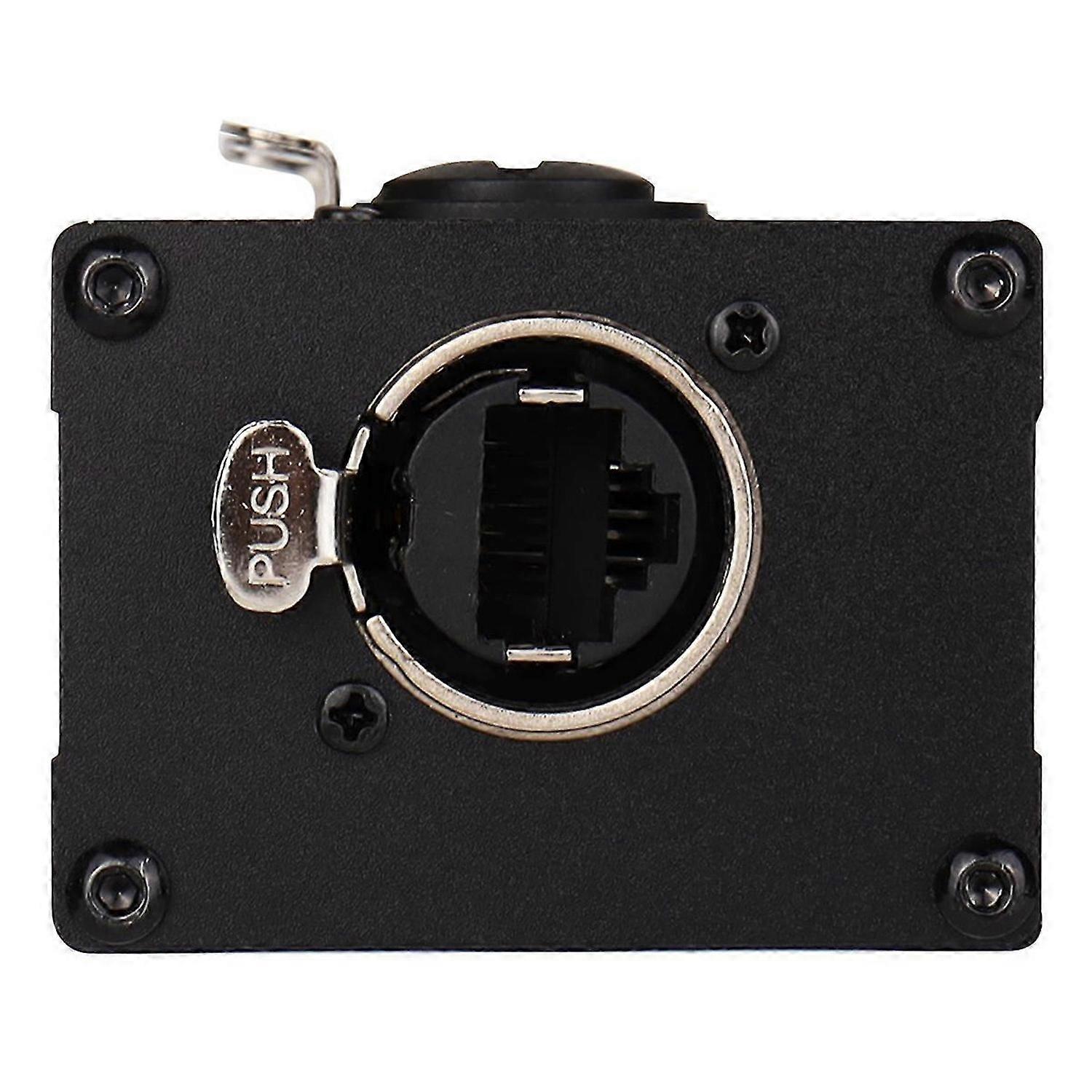 1Pair 4-Channel 3-Pin XLR or 6.3Mm Audio and over Network Cable Extender,DMX512 Network Signal Exten