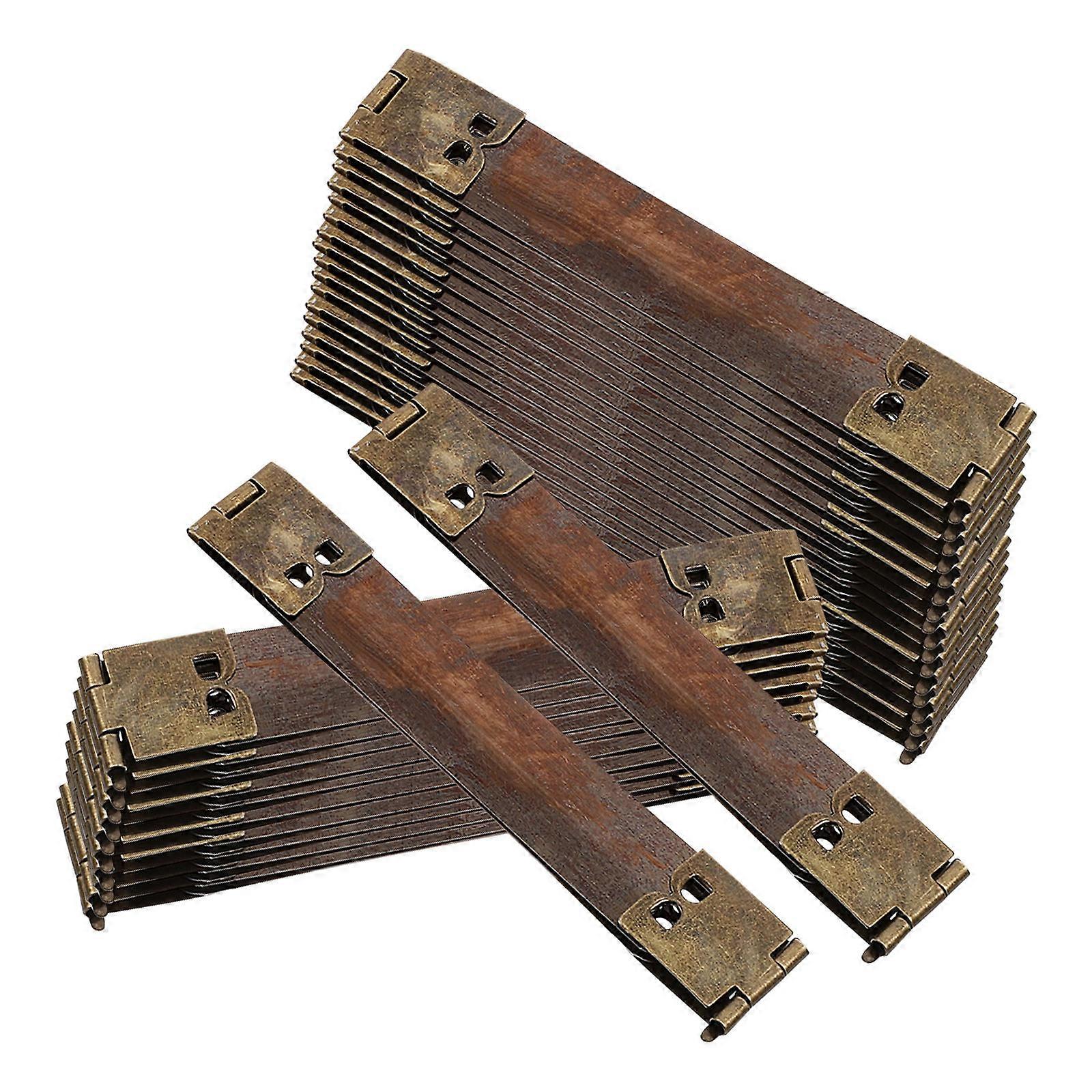 Metal Internal Flex Frames Handbag Hinges for Handbag DIY 100Pcs Spring Clips