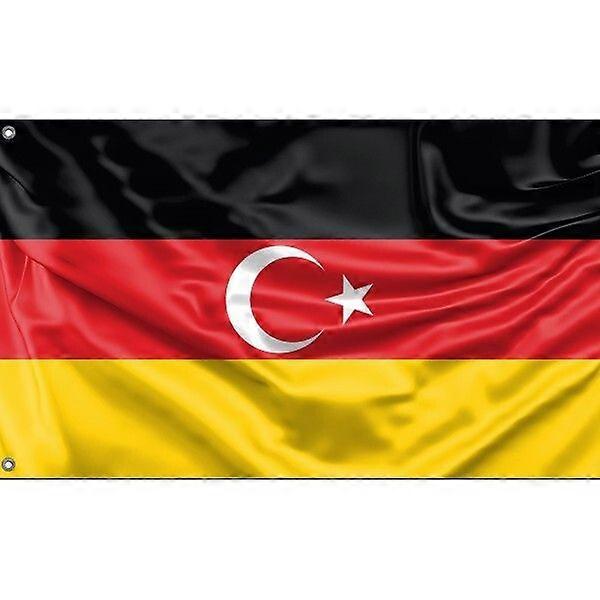 Deutschtürken Flagge FG900