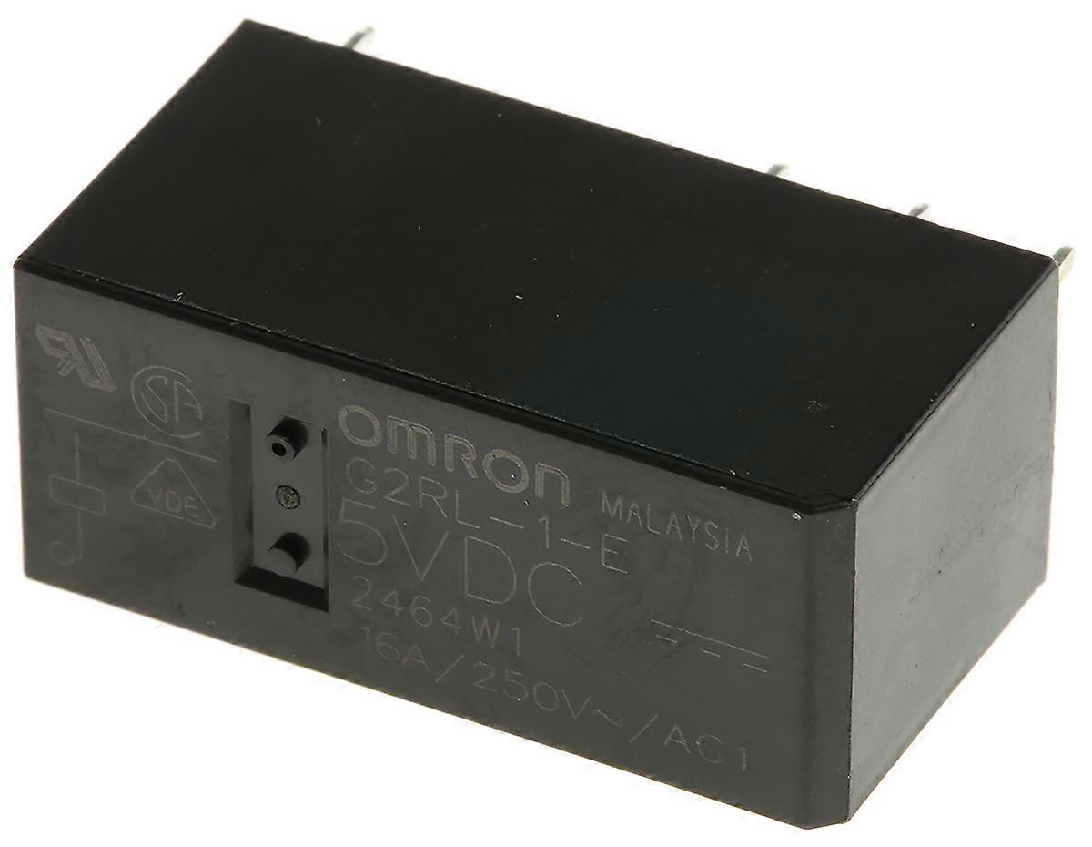 Omron Relay 5v Dc Spdt 16a Pcb Mount G2rl-1-e Dc5