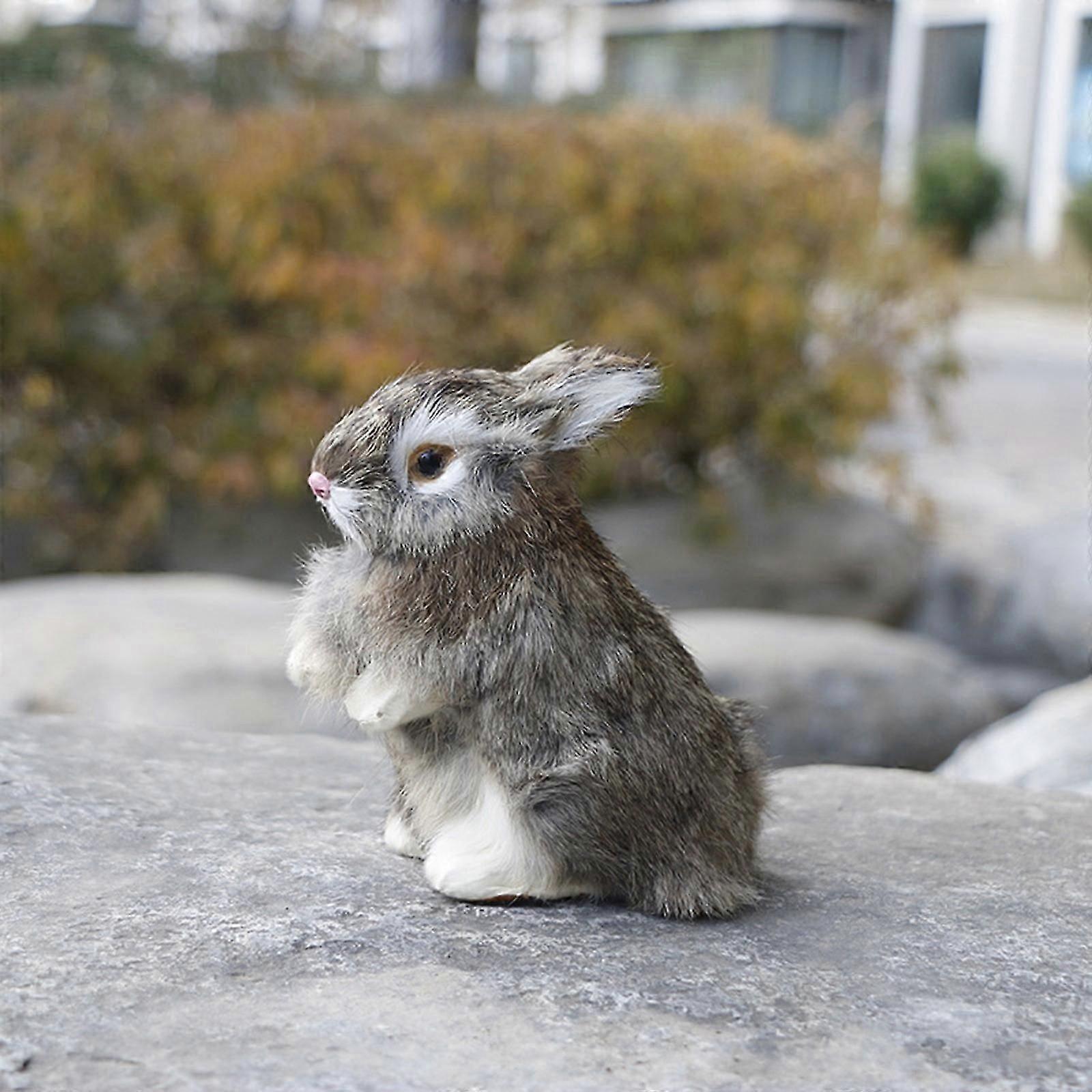 Easter Simulation Plush Rabbit Toy Cute Rabbit Doll Home Decoration Gift