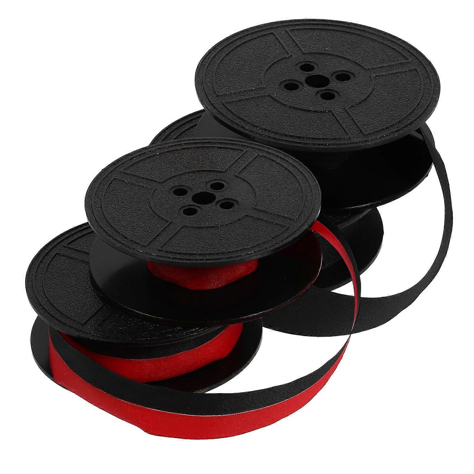 Twin Spool Typewriter Ribbon Replacement Pack for Office 4Pcs
