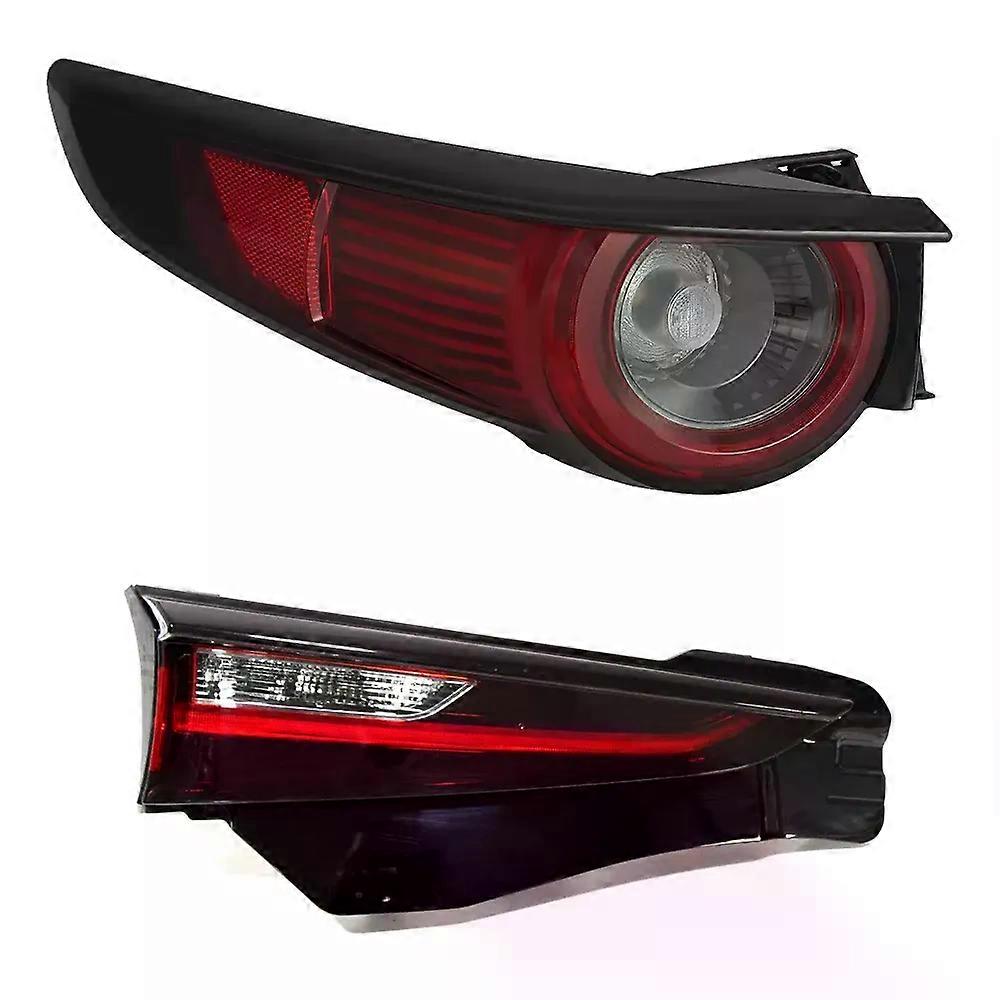 Apply LED Rear Tail Light For Mazda Cx30 Hatchback 2020 2021 2022 2023 Car Signal Brake Lamp Bumper Warning Light