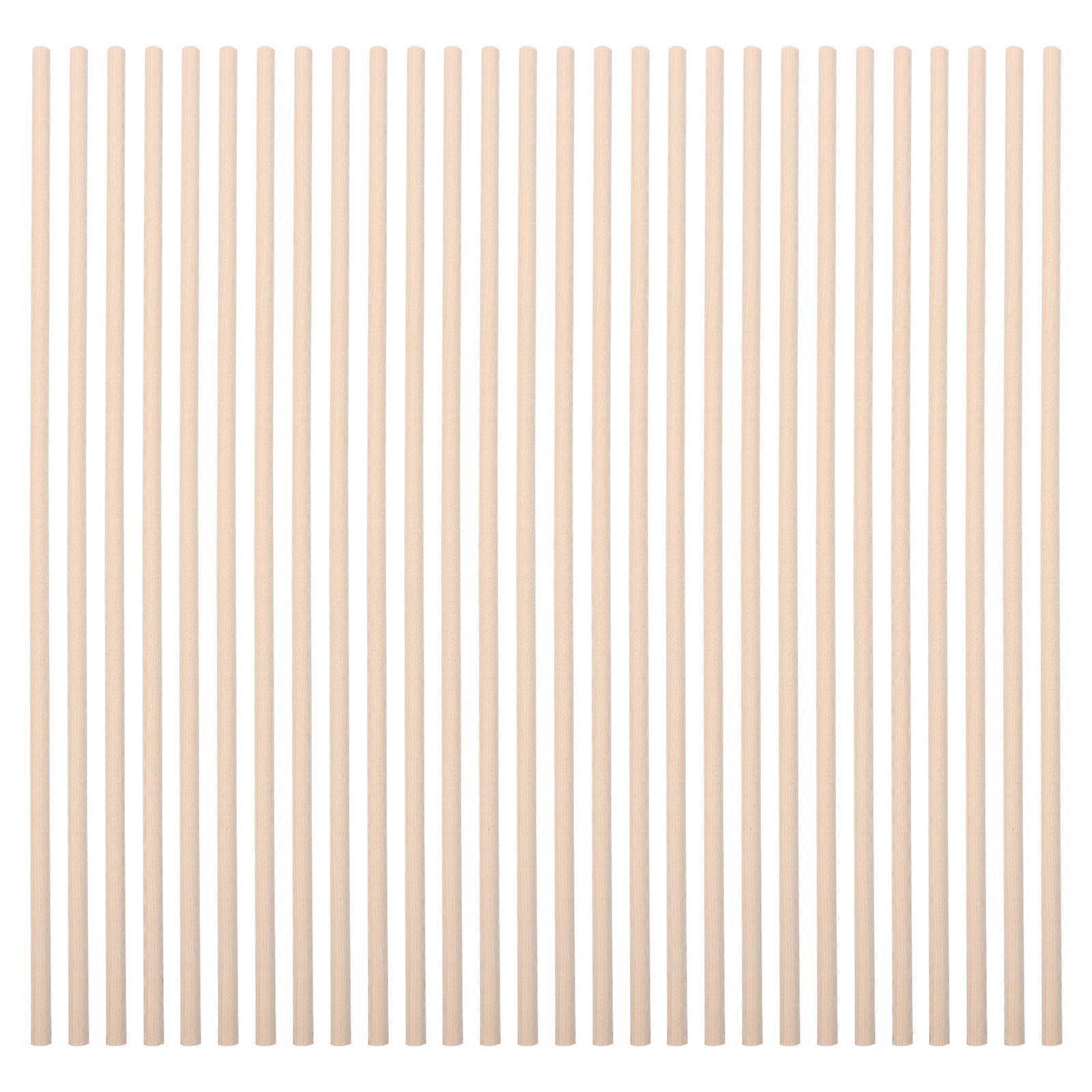 DIY Wood Stick Materials for Modeling and Crafts 50Pcs Pack