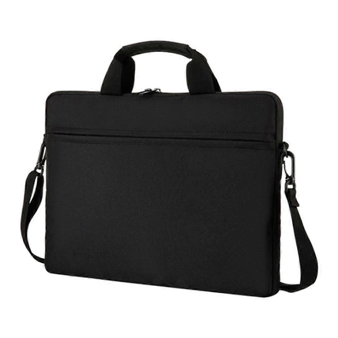 Laptop Bag 15.6 Inch Waterproof Notebook Computer Briefcase Grey Black Shoulder Carrying Case