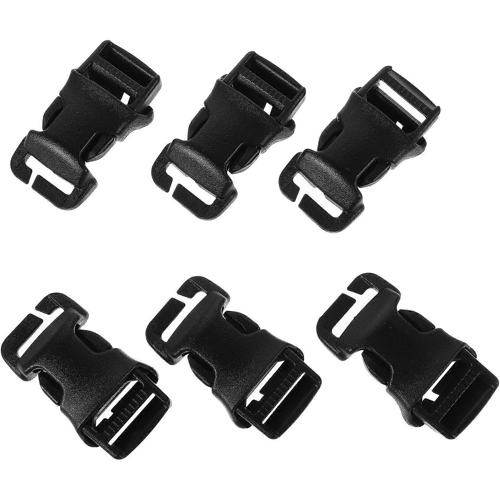 Durable Plastic Backpack Buckle Hiking Strap Buckles for 24Pcs