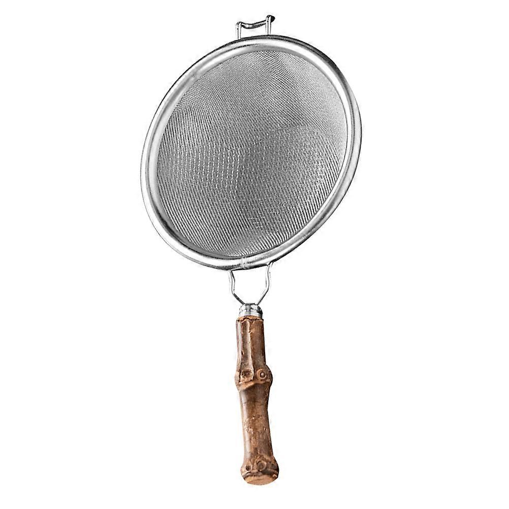 Mesh Straining Basket Tea Infuser Spoon for Food Filtering 4Pcs Silver Set