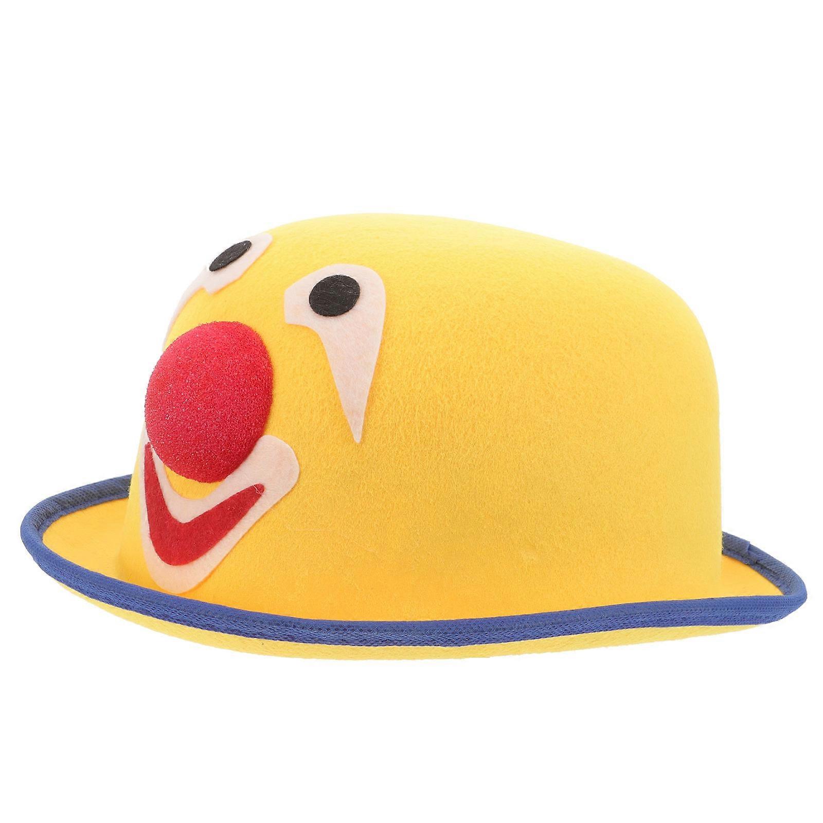 3Pcs Clown Costume Hats For Adults Party Decoration Using During Halloween Carnival Events Tall Design