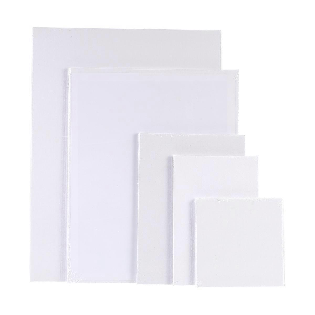 Cotton Board Square Oil Painting Canvas for Drawing Use 20Pcs Pack