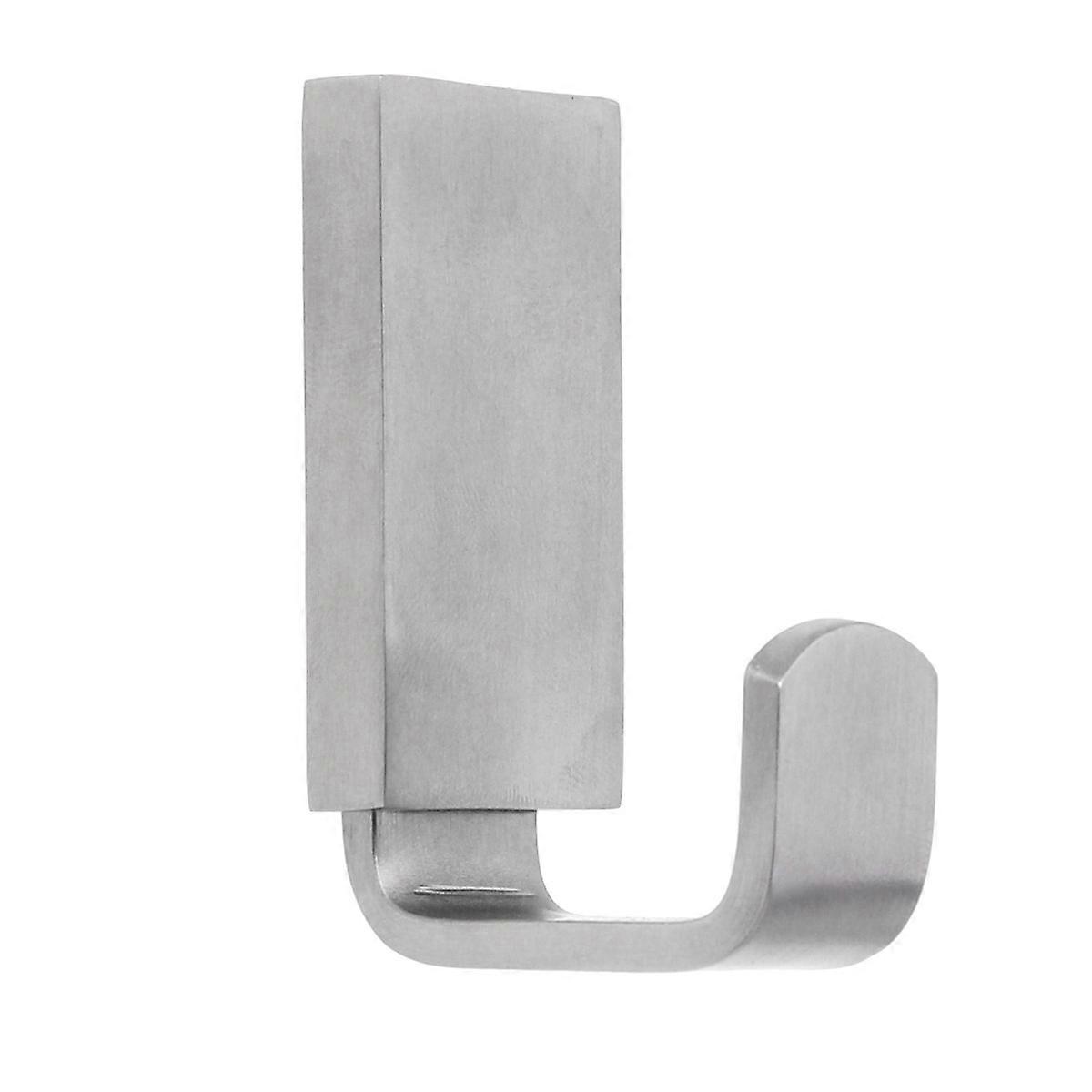 Wall Hooks Stainless Steel Coat Hook for Hanging Coat 2Pcs Silver