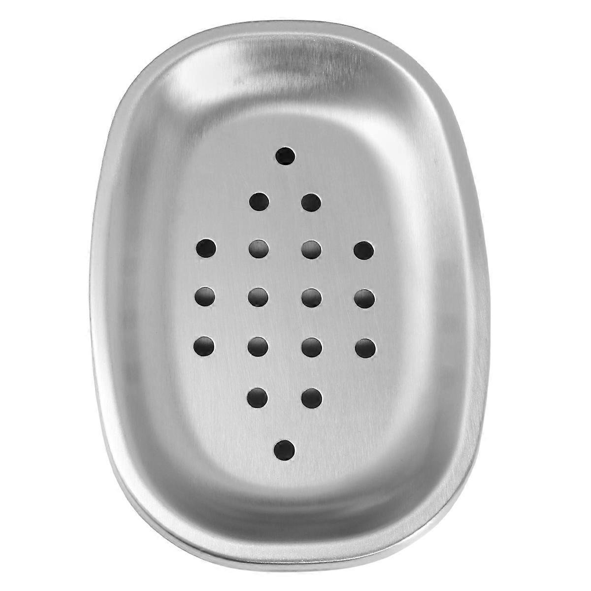 Soap Container Stainless Steel Soap Holder for 2Pcs Home Use