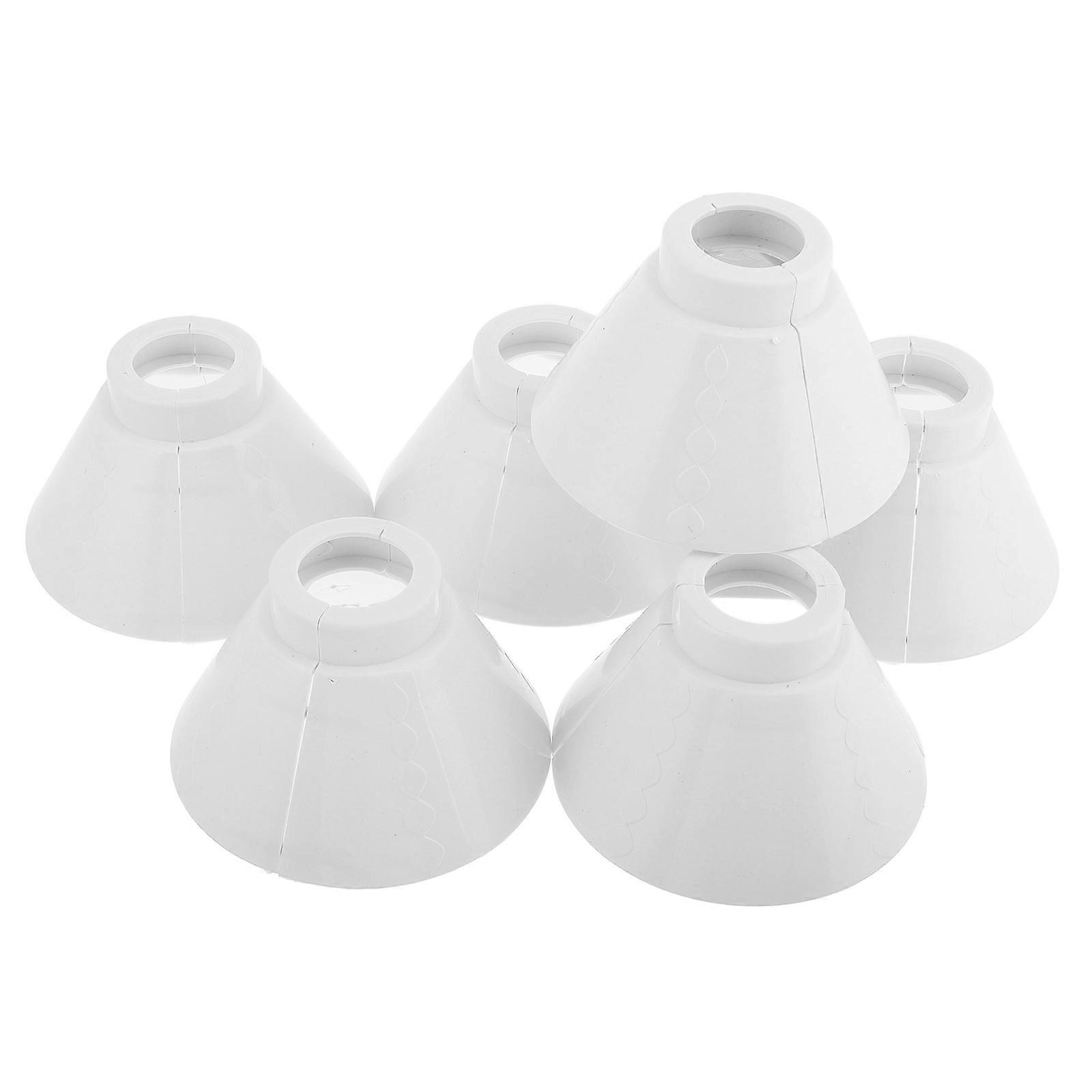 Plastic Lamp Shade Replacement for Pendant Light with 12Pairs Covers