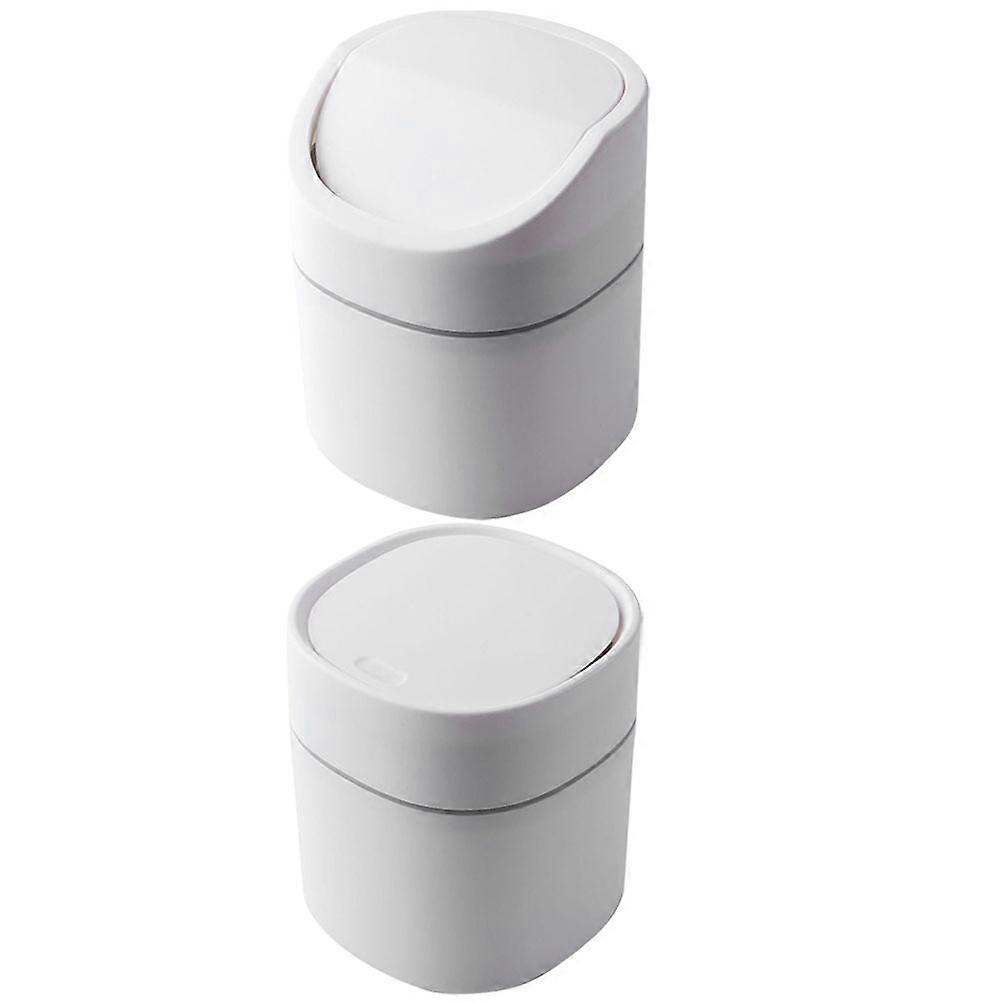 Countertop Trash Can Small Waste Bucket for Household Use 4Pcs