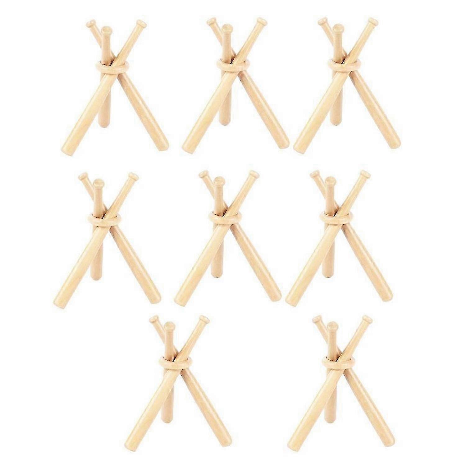 8 Sets Baseball Stand Baseball Holders for Balls Display Baseball Bat YVL