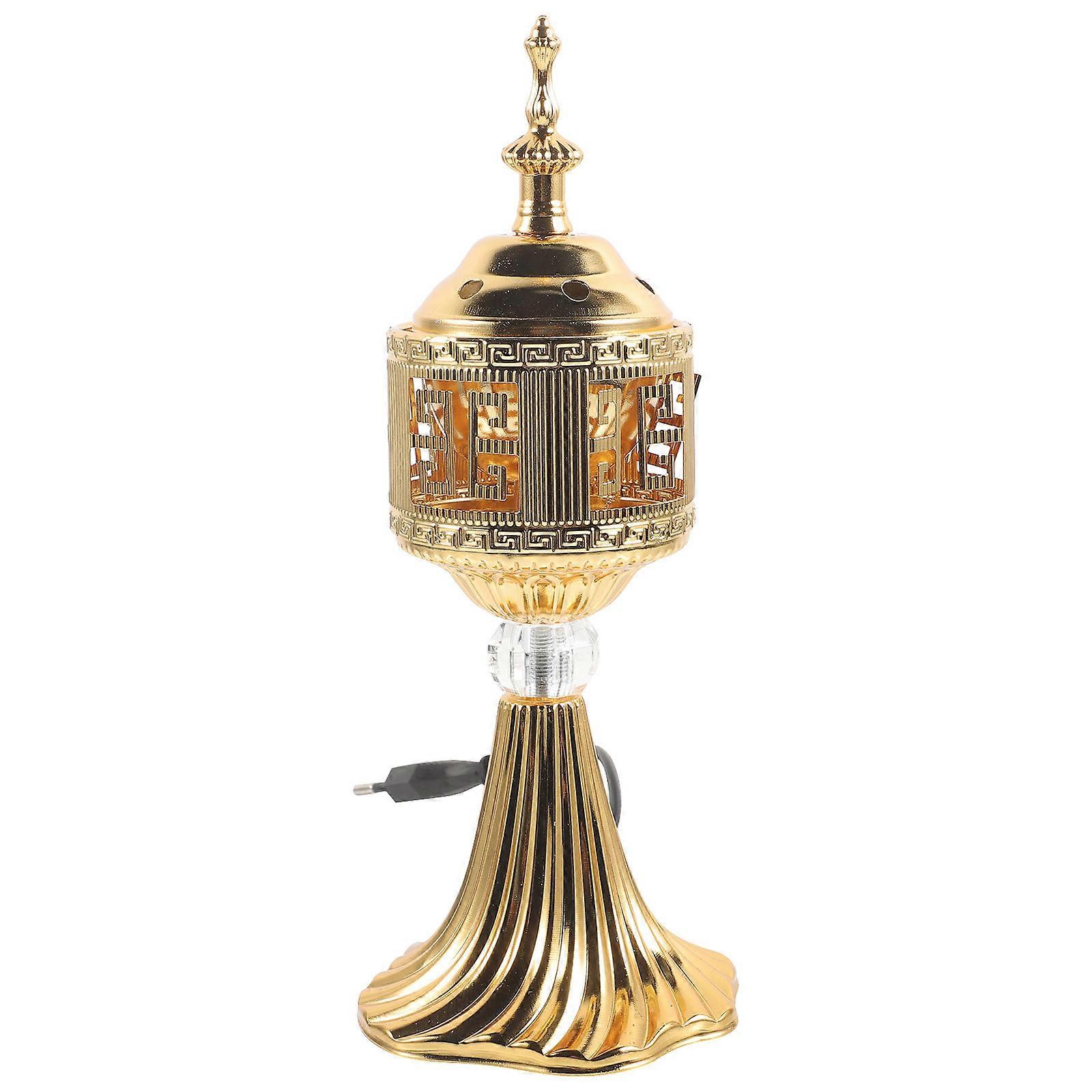 5Pcs Golden Candle Warmer For Indoor Use In Home And Office Featuring Simple Shape For Wax Melting And Fragrance Diffusion