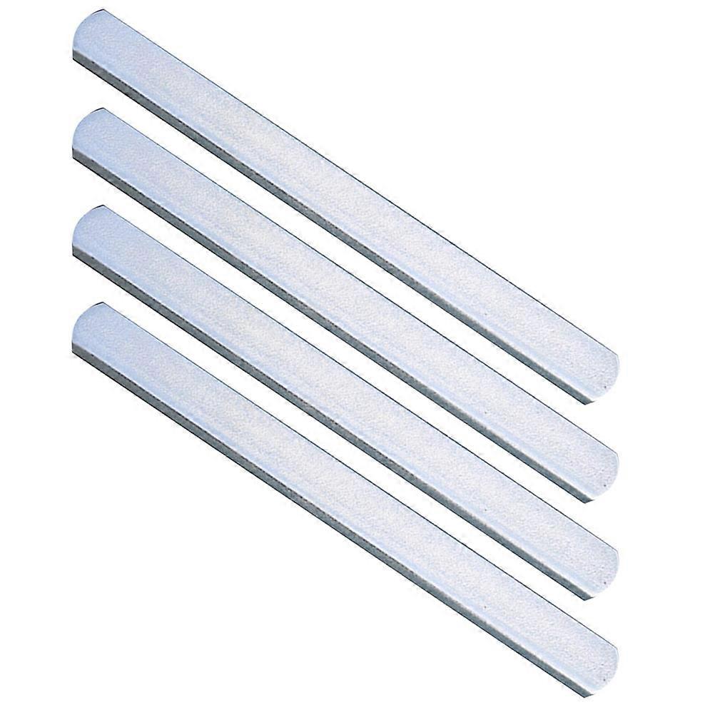 Steel Weights Plate for Exercising Use 8Pcs Silver Plated