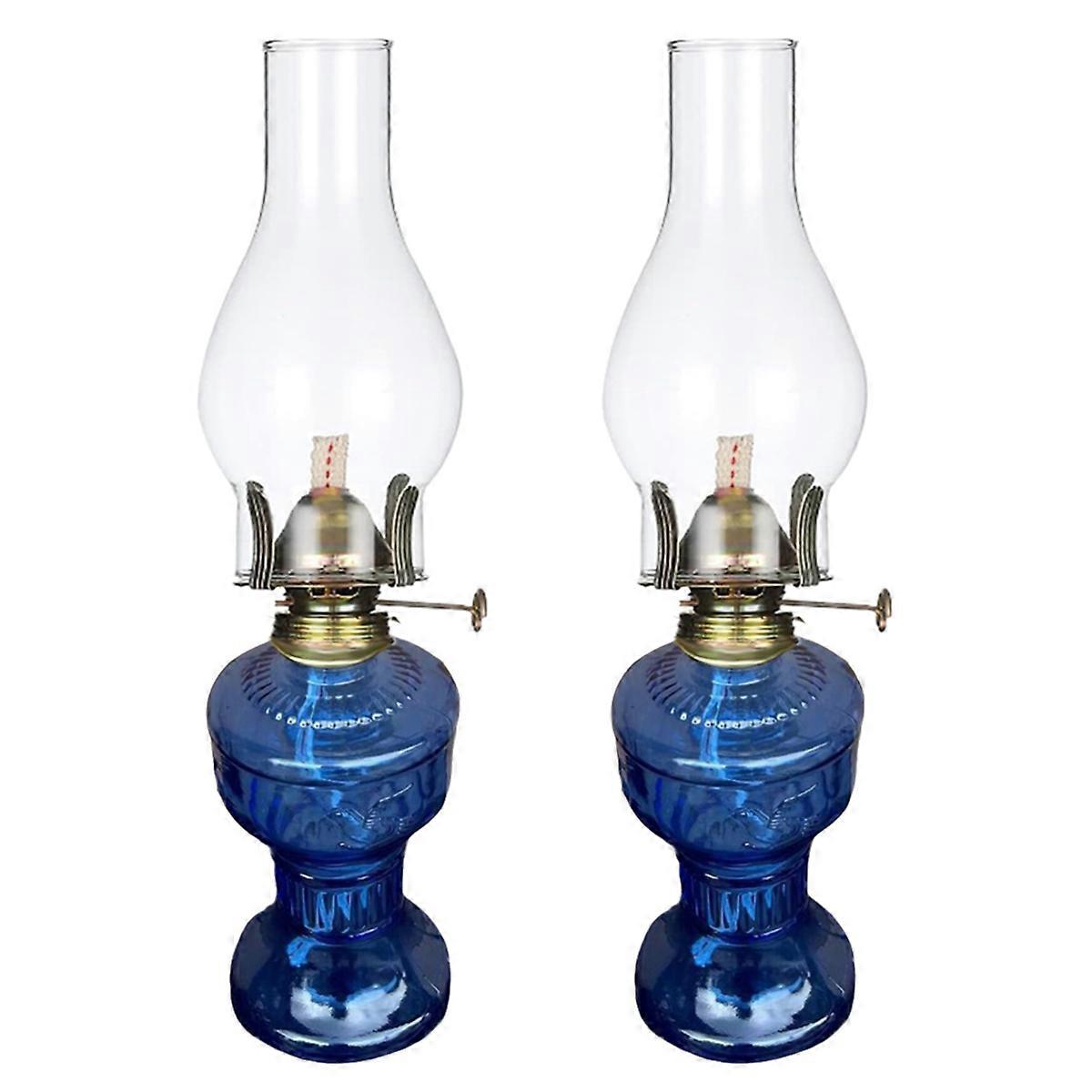 素朴なオイルランプ ヴィンテージガラス石炭ランプ 屋内用オイルランプ ホームデコレーション照明 オイルランタン