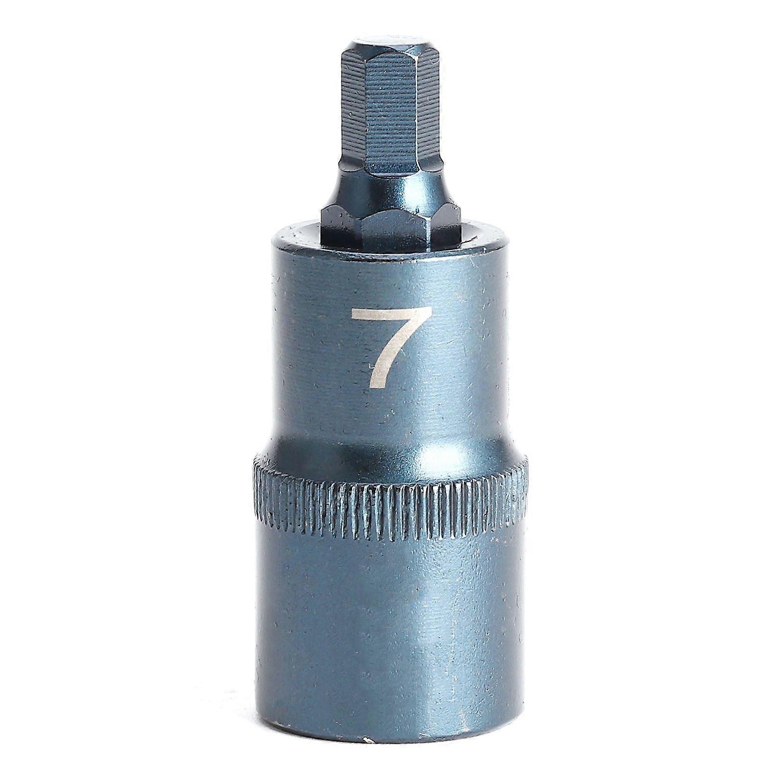 Socket Bit Hex 1/2in Interface Quick Wrench S2 Alloy Steel Blueing Hand Tools HardwareH7