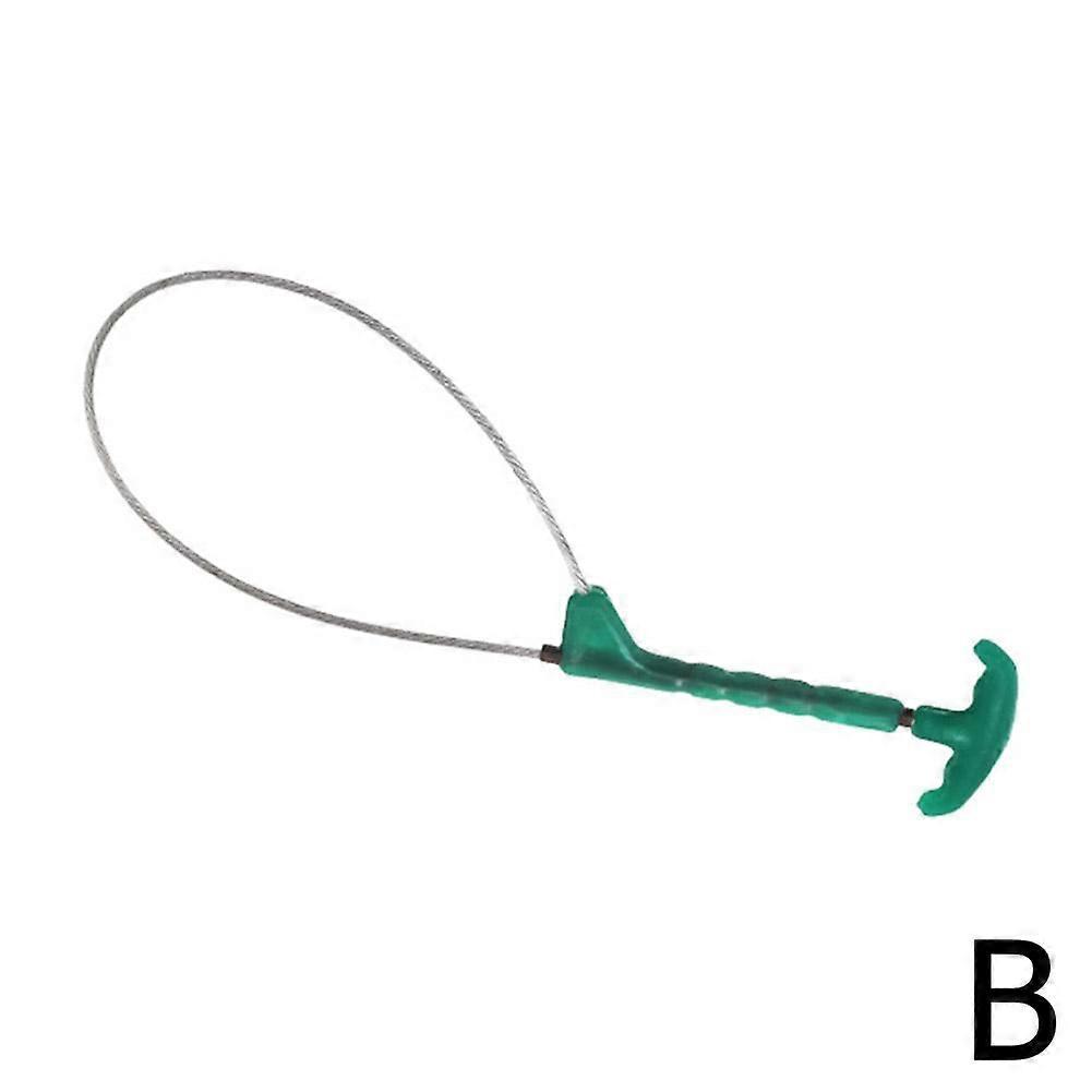 Pig Snare Stainless Steel Animal Catch Restraint Tool with Long Handle for Farm Use