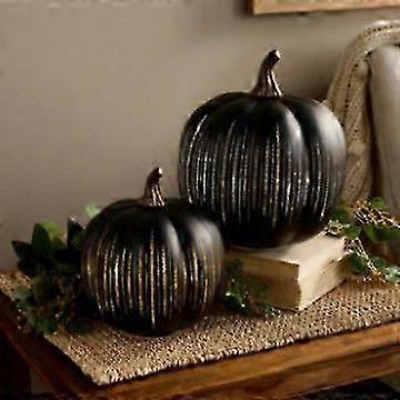 Glitrende LED-gresskar for magisk Halloween-hagedekorasjon