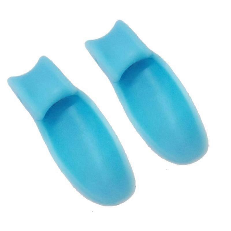 2pcs Toes Separator Silicone Soft Bunion Bone Ectropion Adjuster Toes Outer Appl