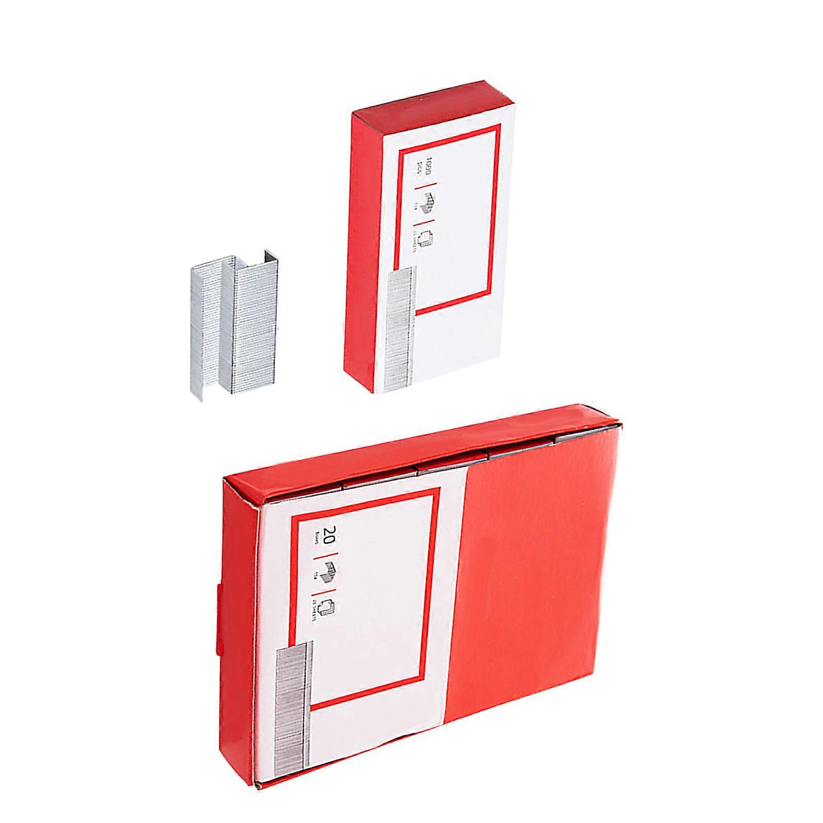 1 Box Number 10 Staple 1000Pcs Per Box Fast Stapling Smoothing Electroplated Metal Mini Staple for Desktop Staplers