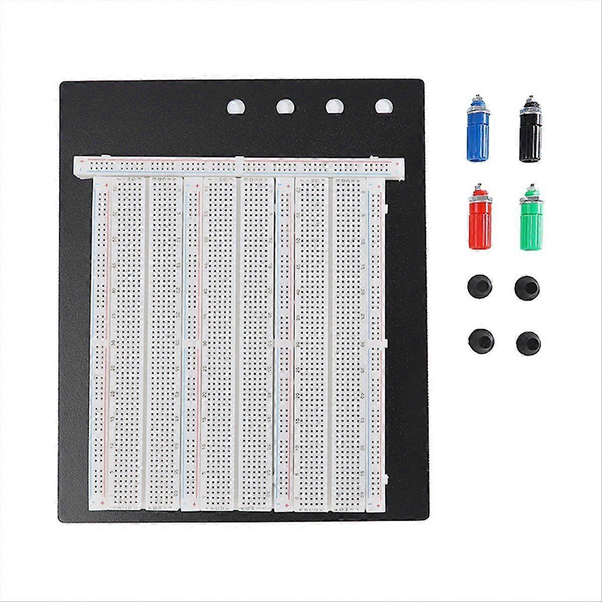 2390 Ties Solderless Breadboard Kit for DIY Electronics & Prototyping Reusable Circuit Board for St