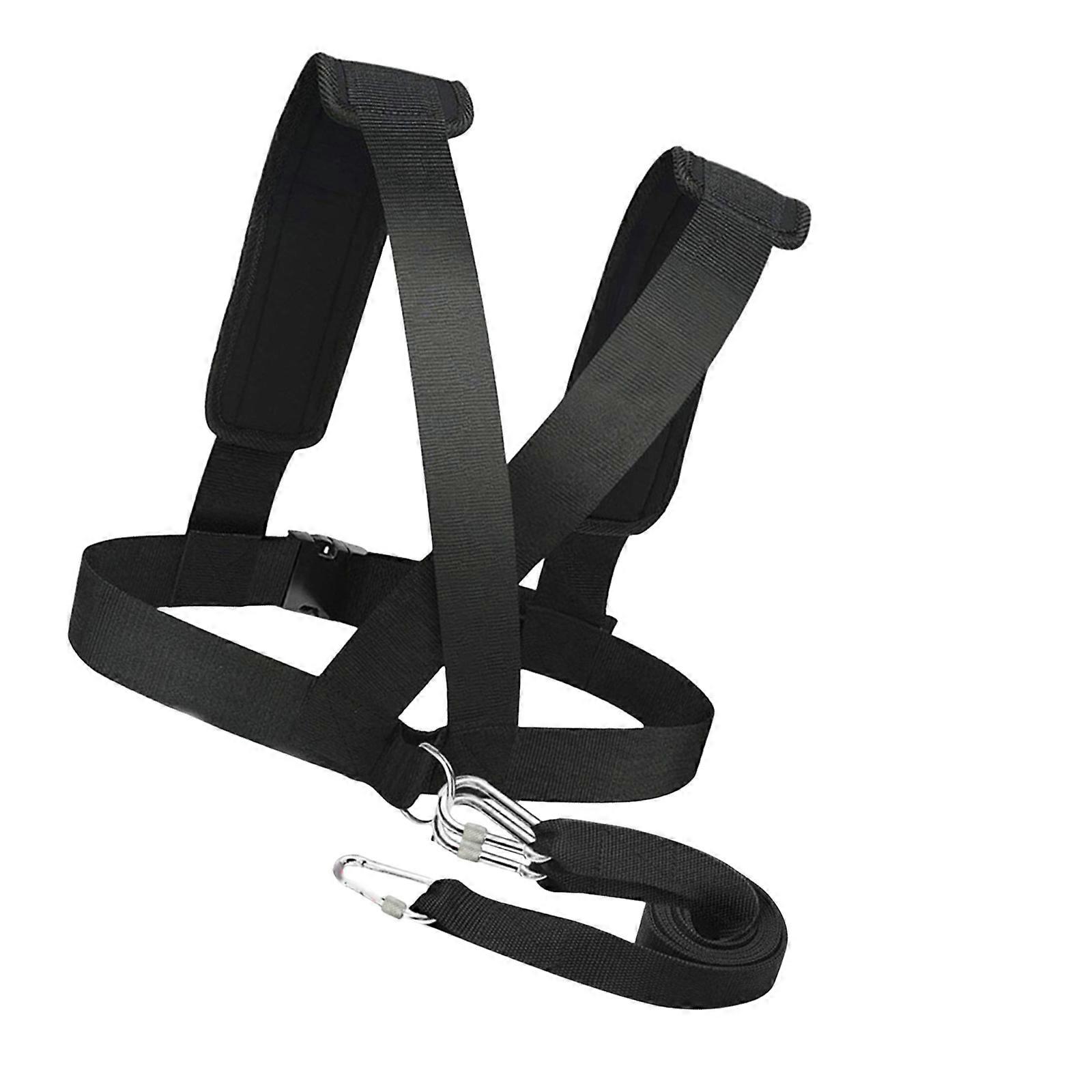 Heavy Type Exercise Strap Multipurpose Fitness Strap Adjustable Strap for Muscle Building and Weight Resistance Multicolor