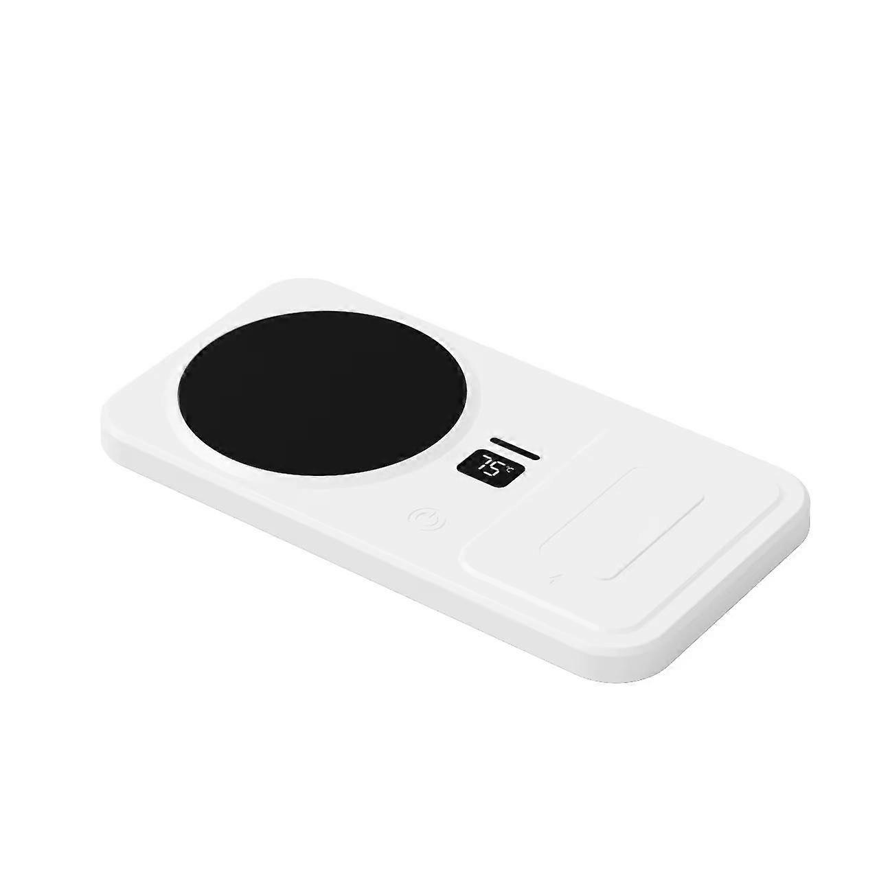 【New】 2-in-1 Wireless Charger & Heated Cup Warmer 3 Temp Settings 55/65/75 degrees Celsius